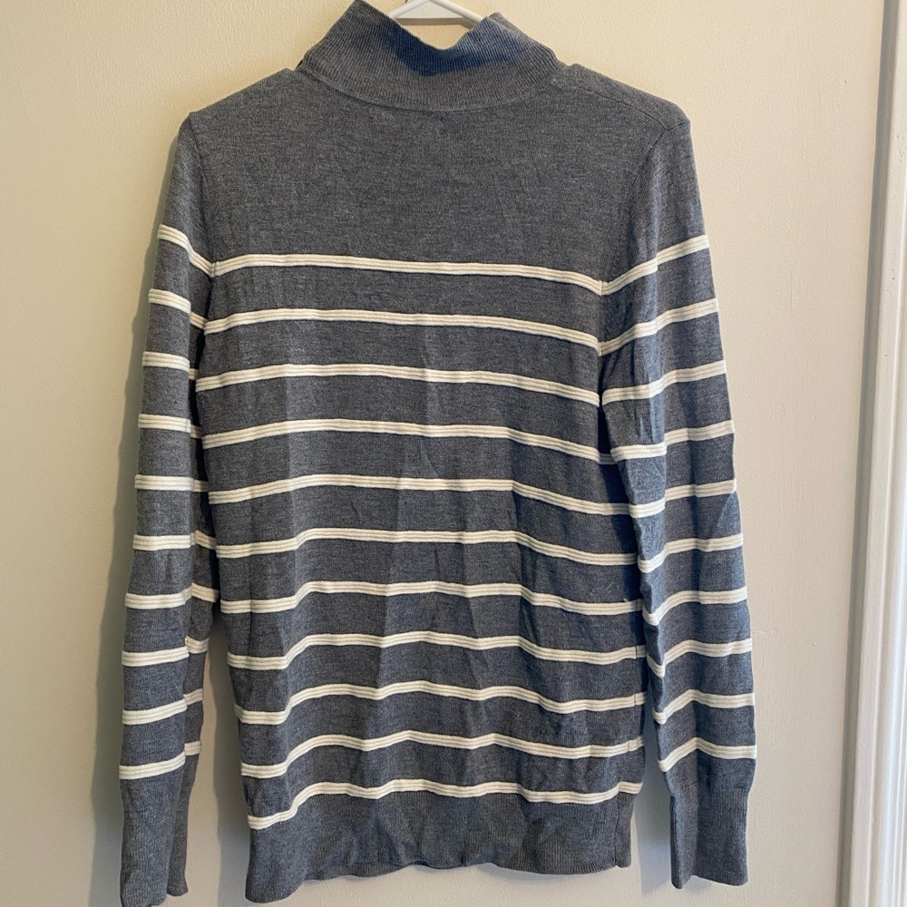 Banana Republic Merino blend mockneck sweater